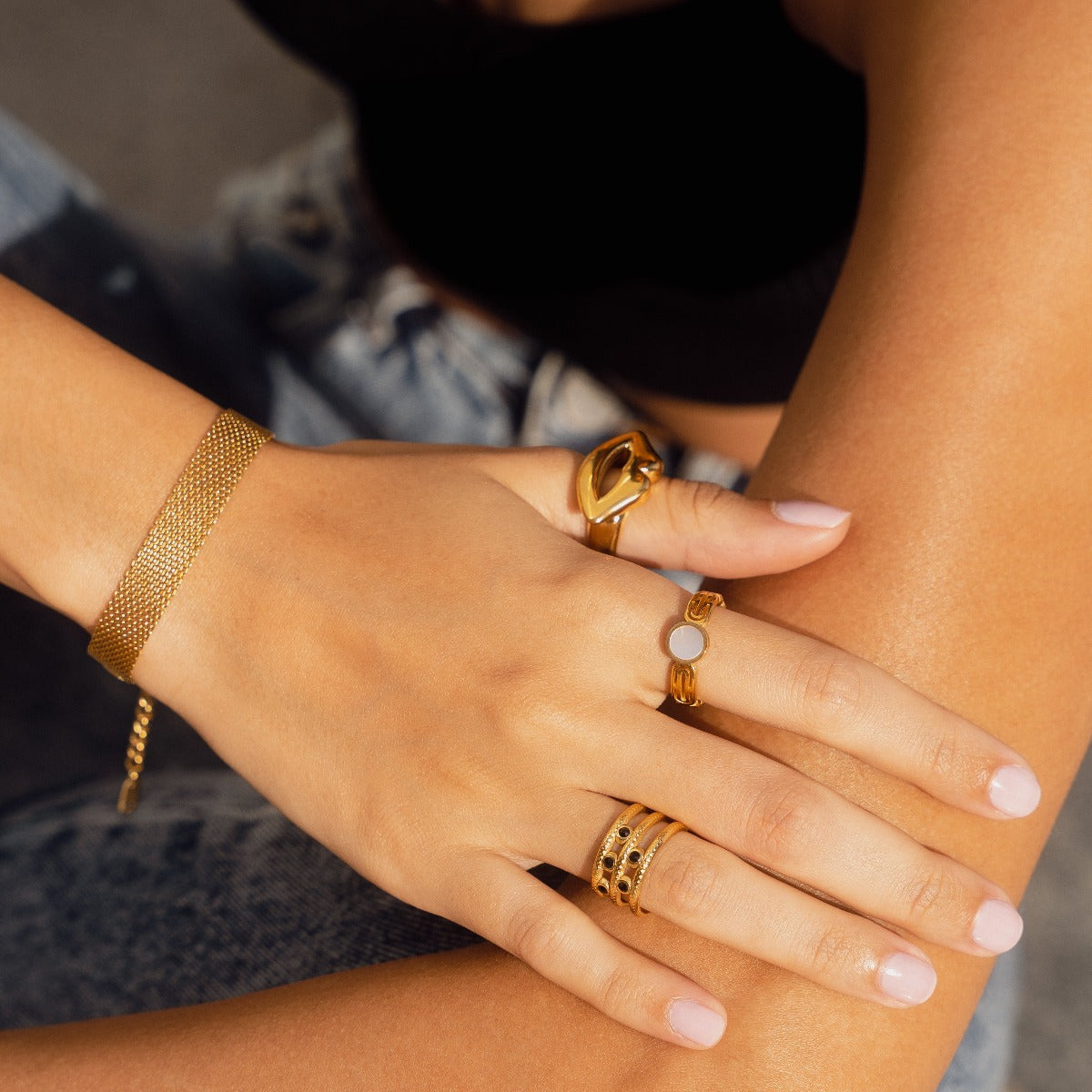 Anthea Ring - Gold